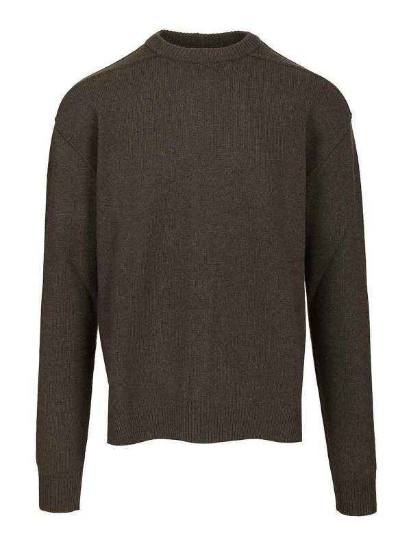 RICK OWENS: crew necks - Cashmere Crew Neck Sweater