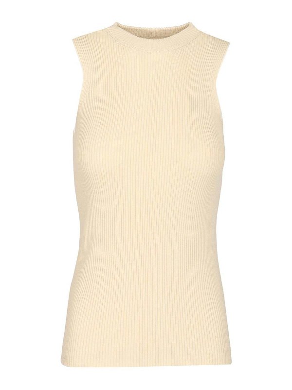 RICK OWENS: Tops & Tank tops - Ribbed Knit Tank Top