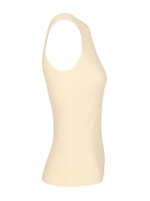 The Best Shops RICK OWENS: Tops & Tank tops - Ribbed Knit Tank Top