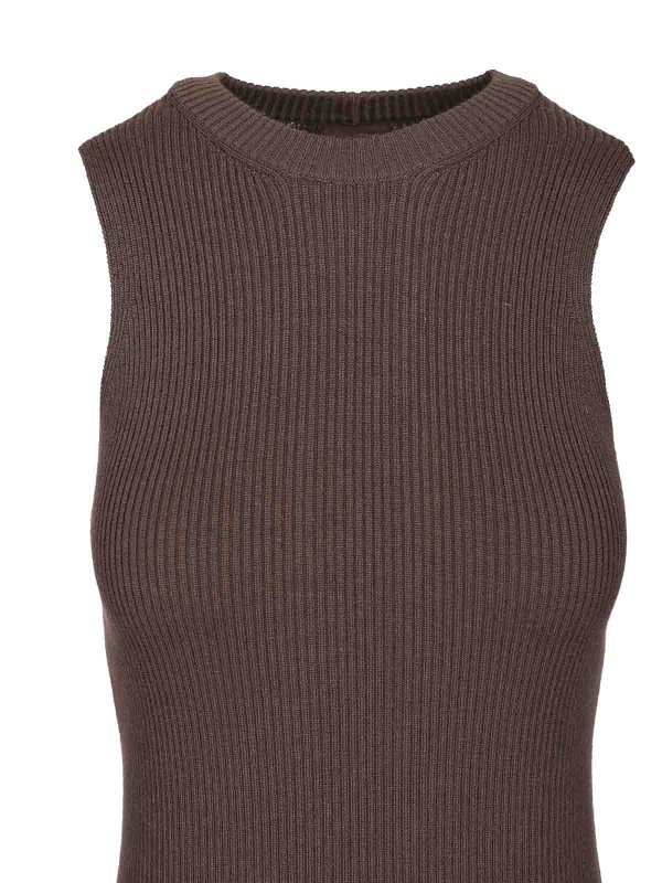 Ribbed Knit Tank Top shop online: RICK OWENS
