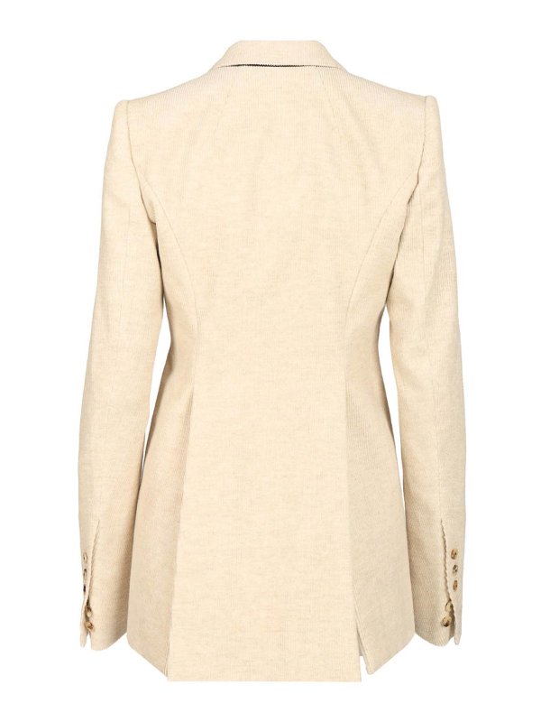 RICK OWENS: blazers online - Velvet Blazer