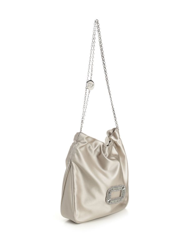 ROGER VIVIER: Ledermäntel online - Ledermantel - Grau