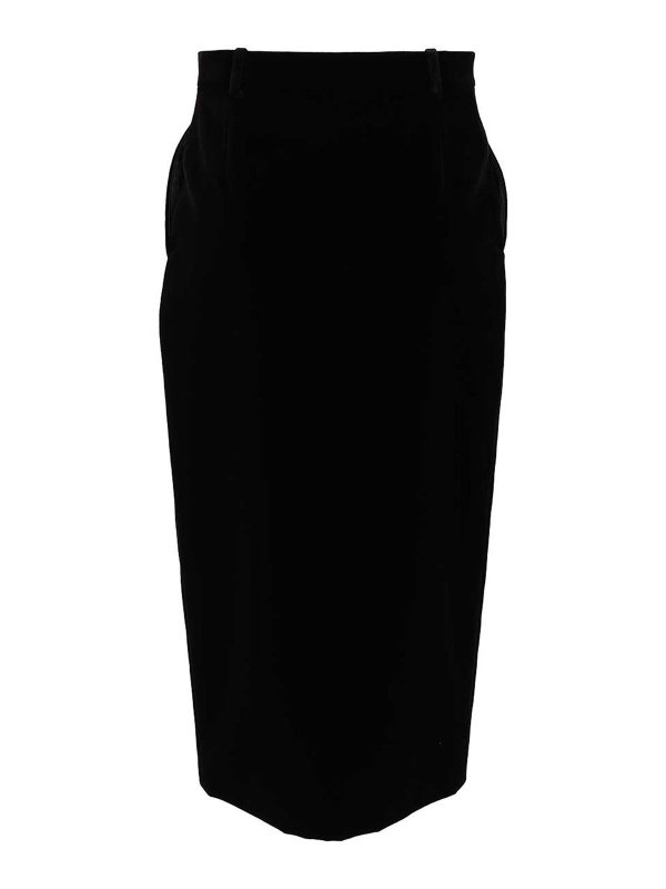 SAINT LAURENT: Knee length skirts & Midi online - Wrap Midi Skirt