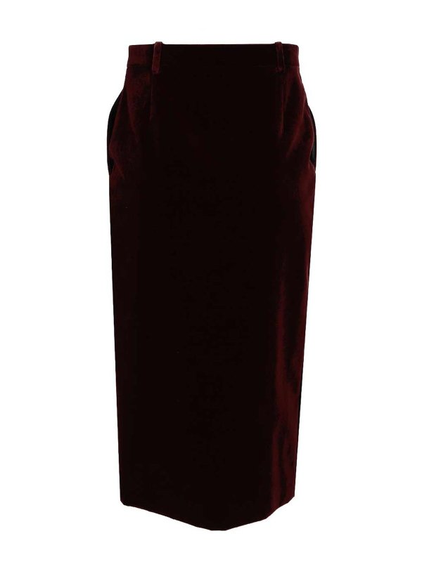 SAINT LAURENT: Knee length skirts & Midi online - Wrap Midi Skirt