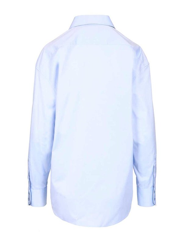 SAINT LAURENT: shirts online - Oxford Cotton Shirt