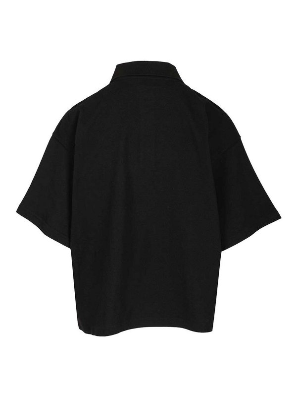 SAINT LAURENT: polo shirts online - Cassandre Polo Shirt In Piqu