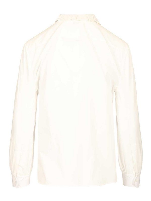 SAINT LAURENT: shirts online - Cotton Poplin Shirt