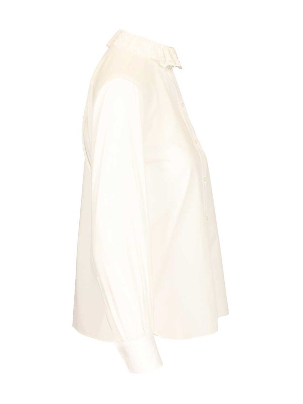 The Best Shops SAINT LAURENT: shirts - Cotton Poplin Shirt