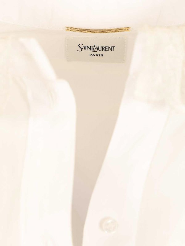 SAINT LAURENT buy online Cotton Poplin Shirt