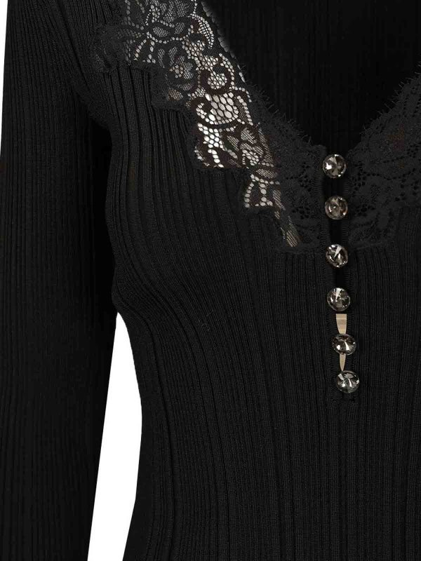 トップ/タンクトップ - 黒 shop online: Self Portrait