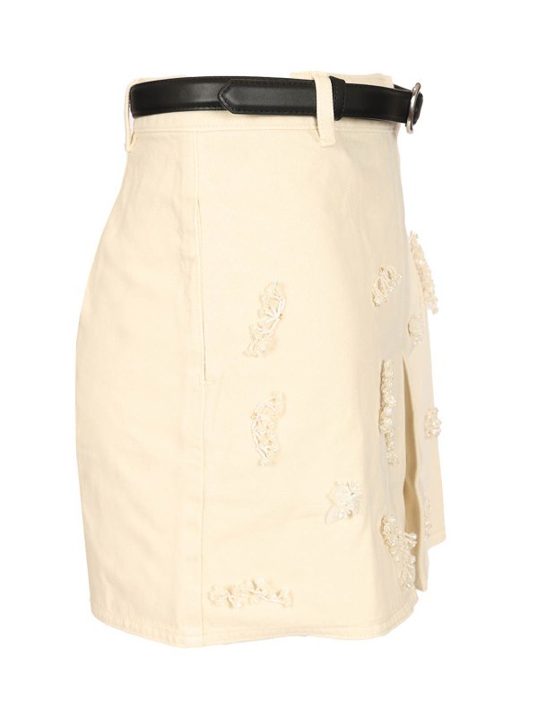 The Best Shops Self Portrait: Miniröcke - Minirock - Weiß