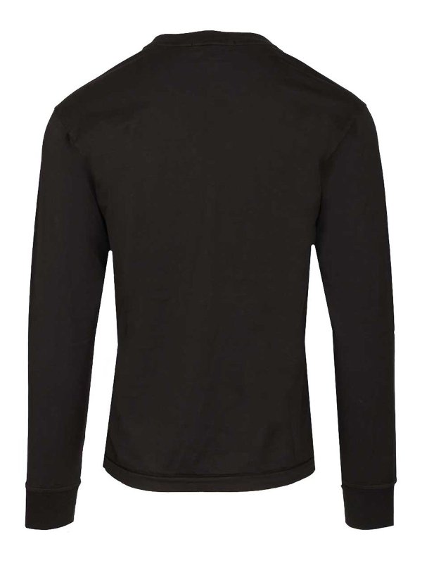 STONE ISLAND: t-shirts online - Long-Sleeved Cotton Jersey T-Shirt
