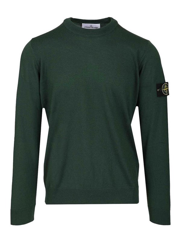 STONE ISLAND: crew necks - Crew Neck Sweater