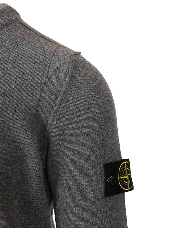 Lambswool Crewneck Sweater shop online: STONE ISLAND