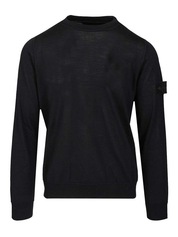 STONE ISLAND: crew necks - Crew Neck Sweater