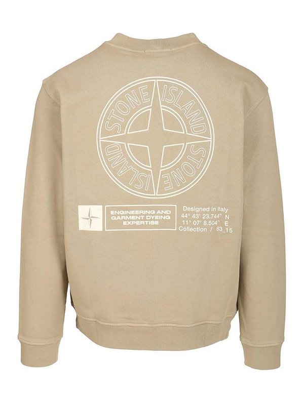 STONE ISLAND: Pull col rond online - Pull Col Rond - Industrial Four
