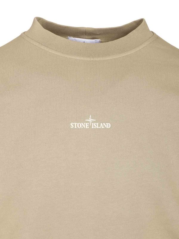 The Best Shops STONE ISLAND: Pull col rond - Pull Col Rond - Industrial Four