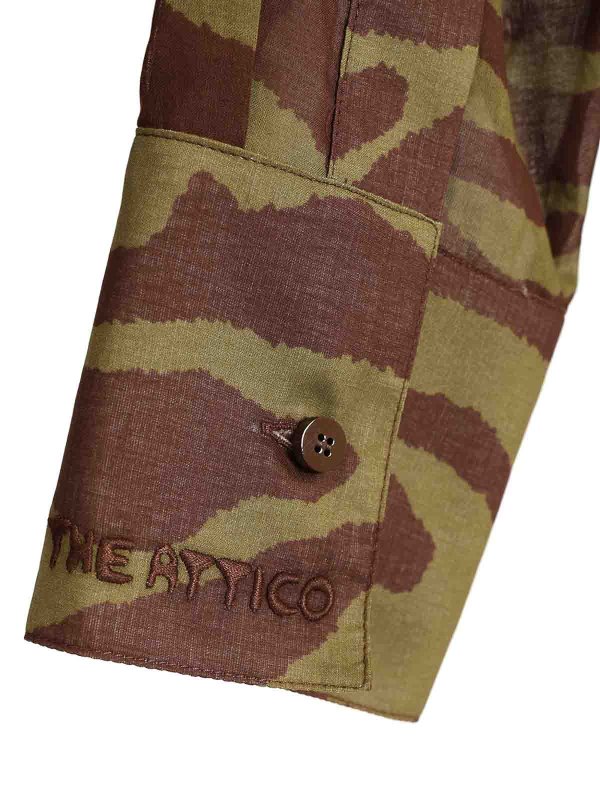 The Attico buy online Hemd - Braun