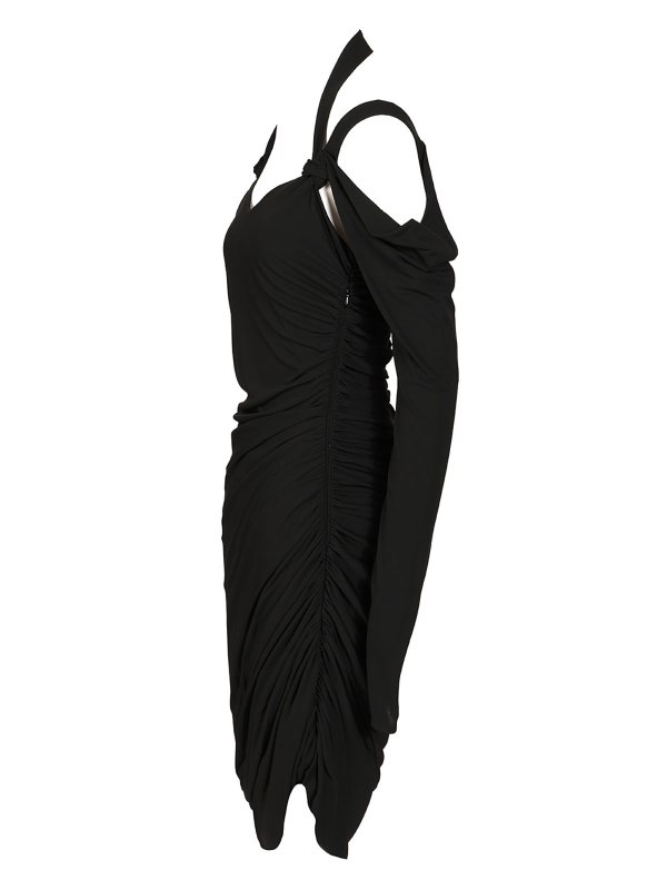 Vestido Midi - Negro shop online: The Attico