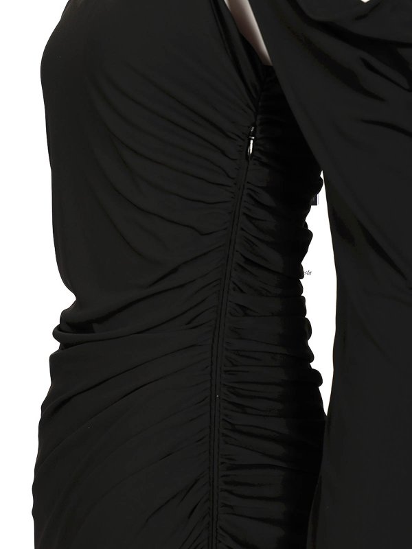 The Attico buy online Vestido Midi - Negro