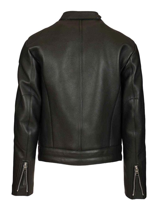 TOM FORD: casual jackets online - Biker In Full Grain Leather