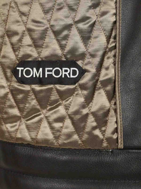 The Best Shops TOM FORD: Biker In Full Grain Leather