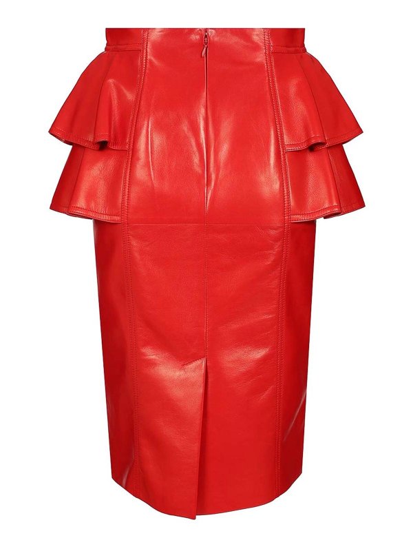 VALENTINO GARAVANI: Knielange und Midi Röcke online - Midirock - Rot