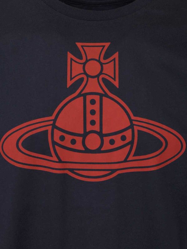 The Best Shops VIVIENNE WESTWOOD: t-shirts - Paris Orb T-Shirt