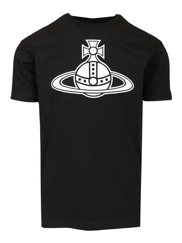 VIVIENNE WESTWOOD: t-shirts - Paris Orb T-Shirt