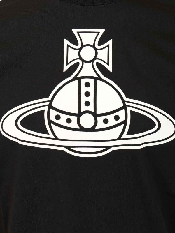 The Best Shops VIVIENNE WESTWOOD: t-shirts - Paris Orb T-Shirt