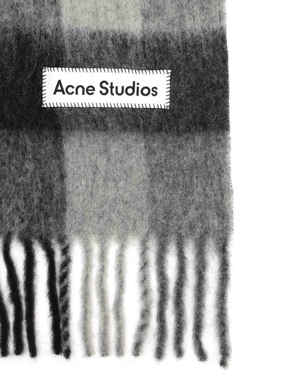 Acne Studios: Bufandas y pañuelos online - Bufanda - Negro