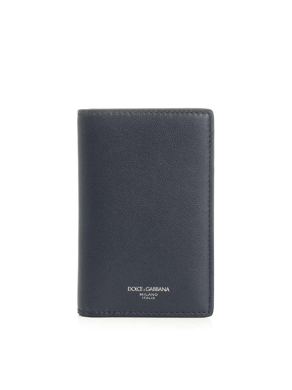DOLCE & GABBANA: Portefeuilles - Portefeuilles - Bleu