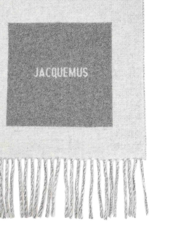 JACQUEMUS: Écharpes online - Écharpe - Gris