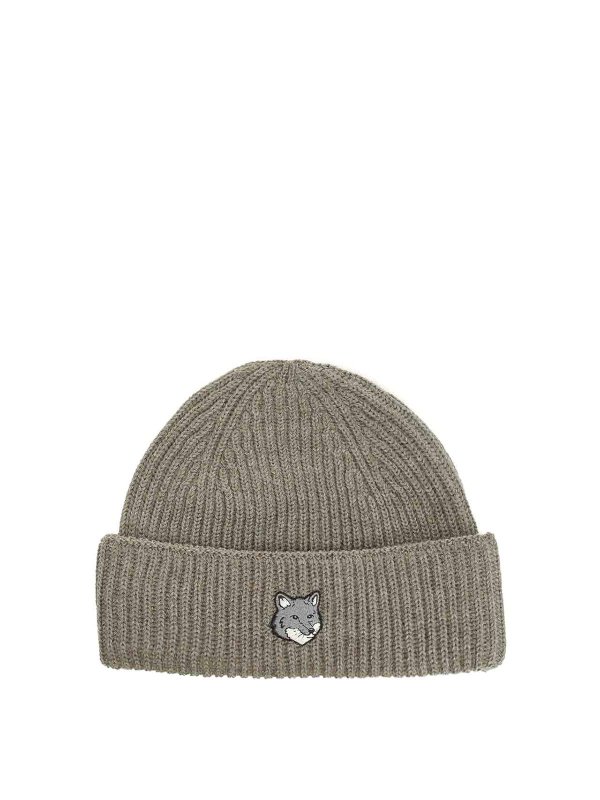 MAISON KITSUNÉ: Chapeaux - Chapeau - Vert