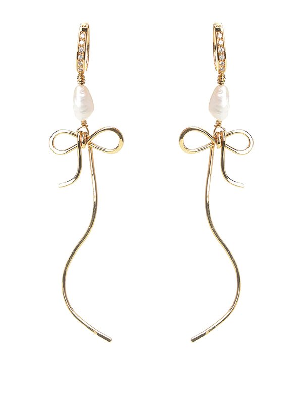 Marni: Orecchini - Orecchini a goccia di prua