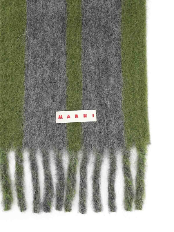 Marni: Écharpes online - Écharpe - Gris