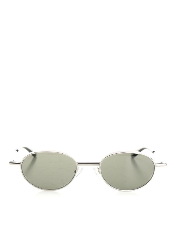 ALEXANDER MCQUEEN: Sonnenbrillen - Sonnenbrille - Silber