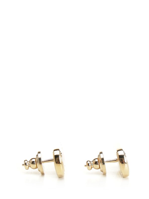 VALENTINO GARAVANI: Earrings online - Vlogo Oval Earrings