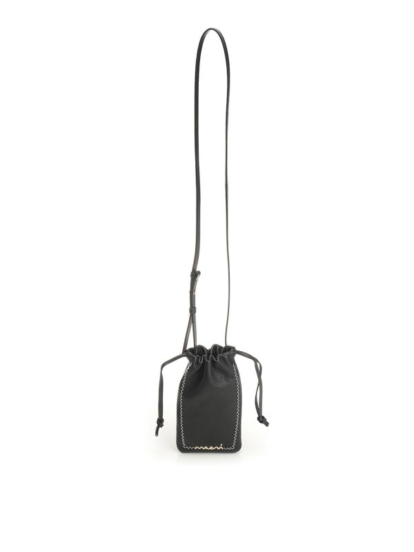 Marni: totes bags - Leather Phone Holder