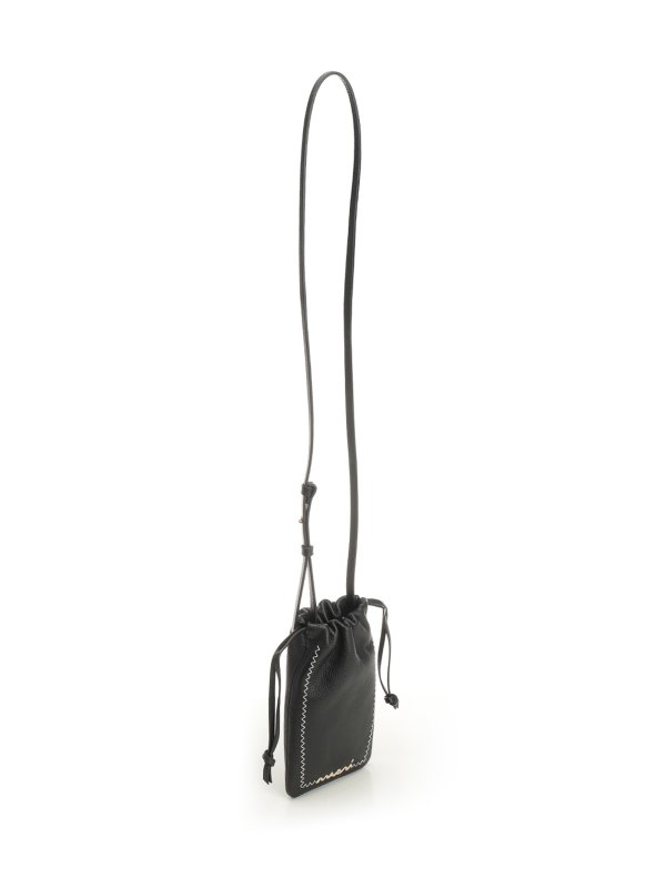 Marni: totes bags online - Leather Phone Holder