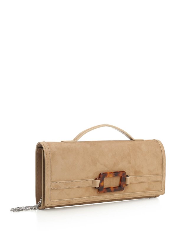 ROGER VIVIER: Bolso clutch online - Bolso Clutch - Beis