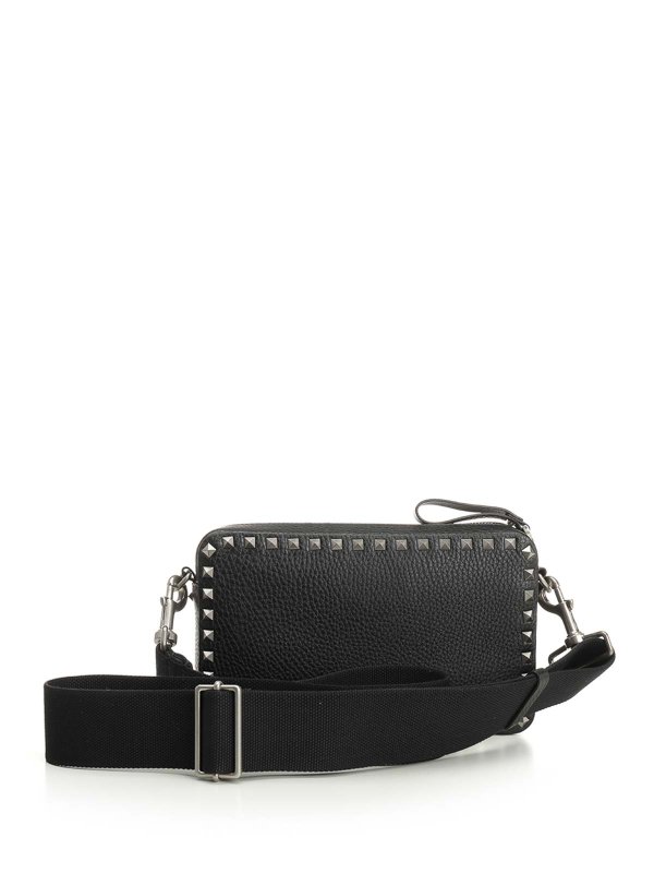 The Best Shops VALENTINO GARAVANI: shoulder bags - Rockstud Leather Shoulder Bag