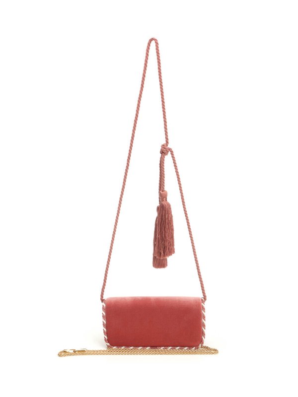 The Best Shops VALENTINO GARAVANI: pochette - Loc Mini Velvet Clutch