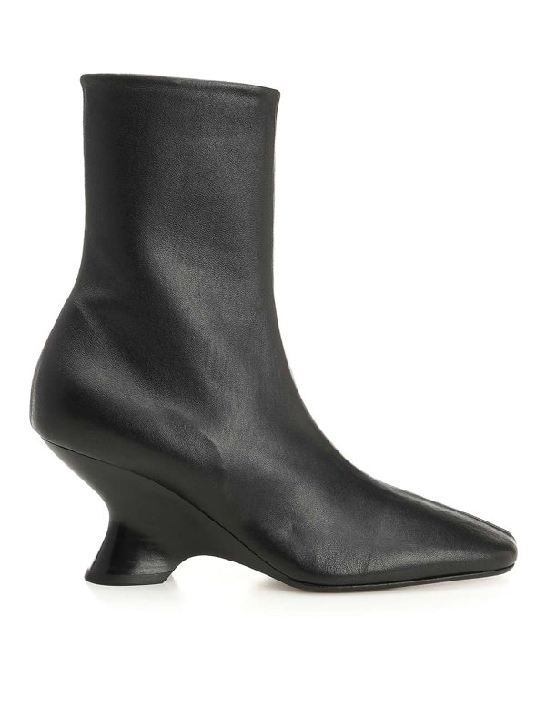 DRIES VAN NOTEN: ankle boots - Leather Ankle Boots