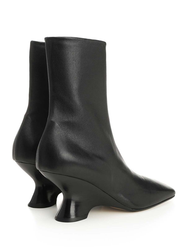 The Best Shops DRIES VAN NOTEN: ankle boots - Leather Ankle Boots