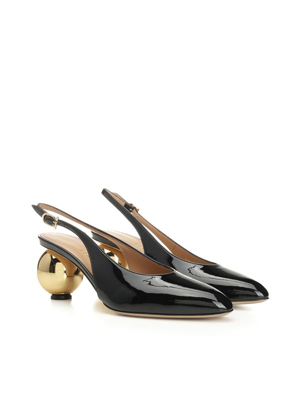 SALVATORE FERRAGAMO: sandals online - Patent Leather Slingback