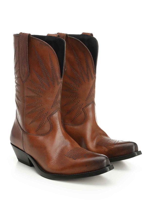 GOLDEN GOOSE: Botas online - Botas - Marrón