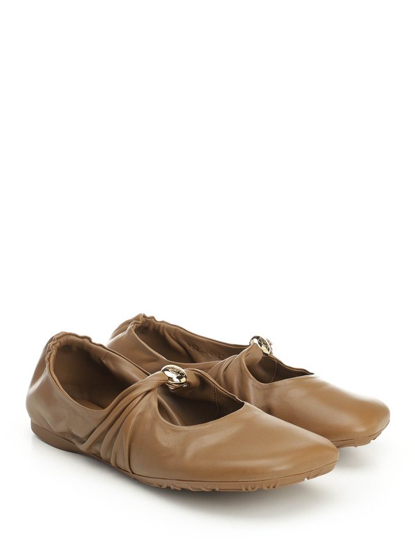 LOEWE: ballerine online - PEBBLE BALERINA