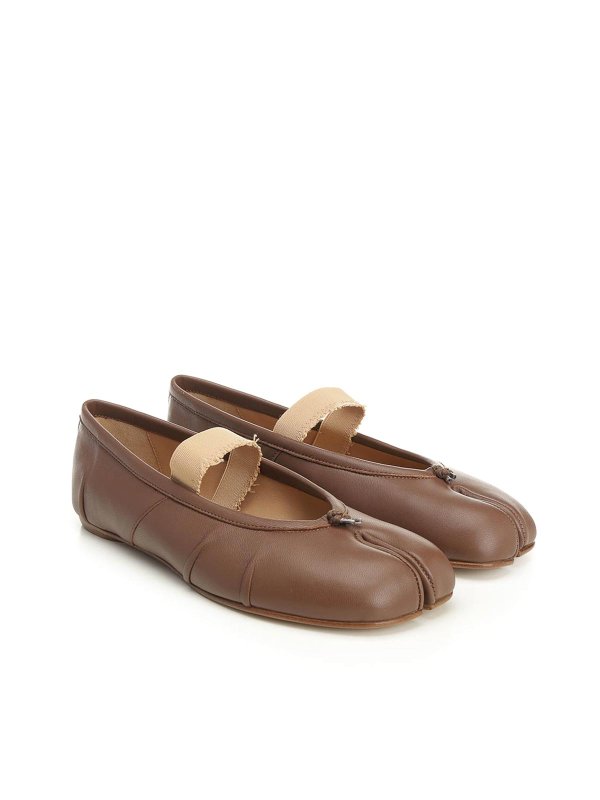 Maison Margiela: flat shoes online - Tabi ballerina