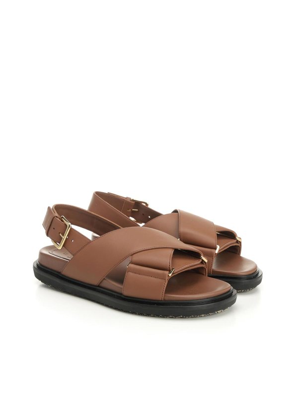 Marni: Sandalias online - Sandalias - Marrón